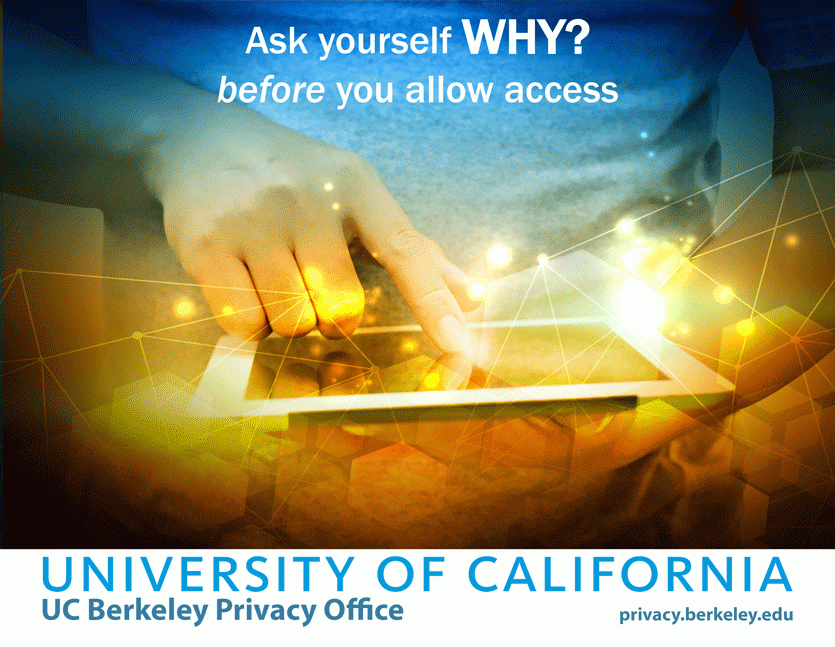 Ask yourself "why?" before you allow access